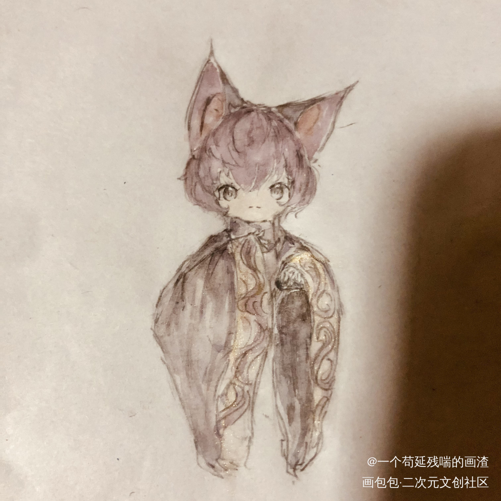我滴好大儿呜呜_手绘oc绘画作品