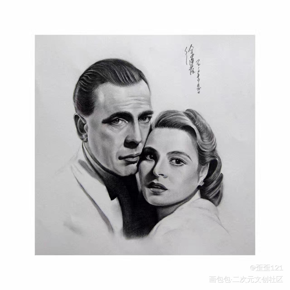 As time goesby_卡萨布兰卡绘画作品