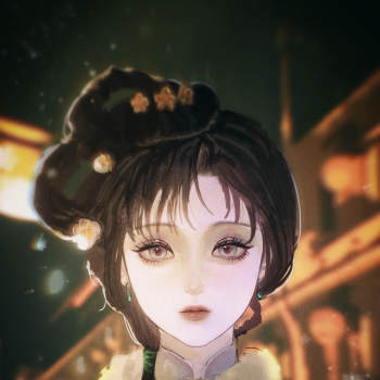 黛玉_红楼梦头像林黛玉古风厚涂绘画作品