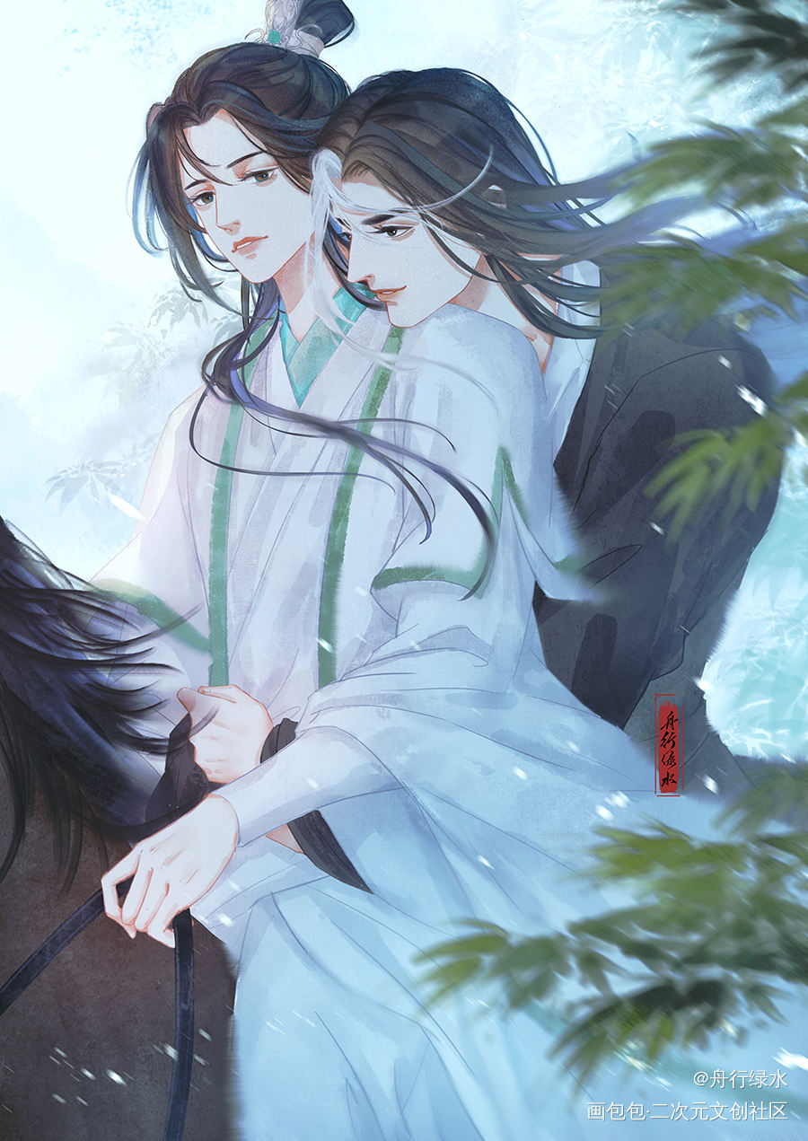 宴沈_山河剑心千秋古风宴沈梦溪石绘画作品