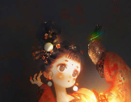 小花_绘画作品