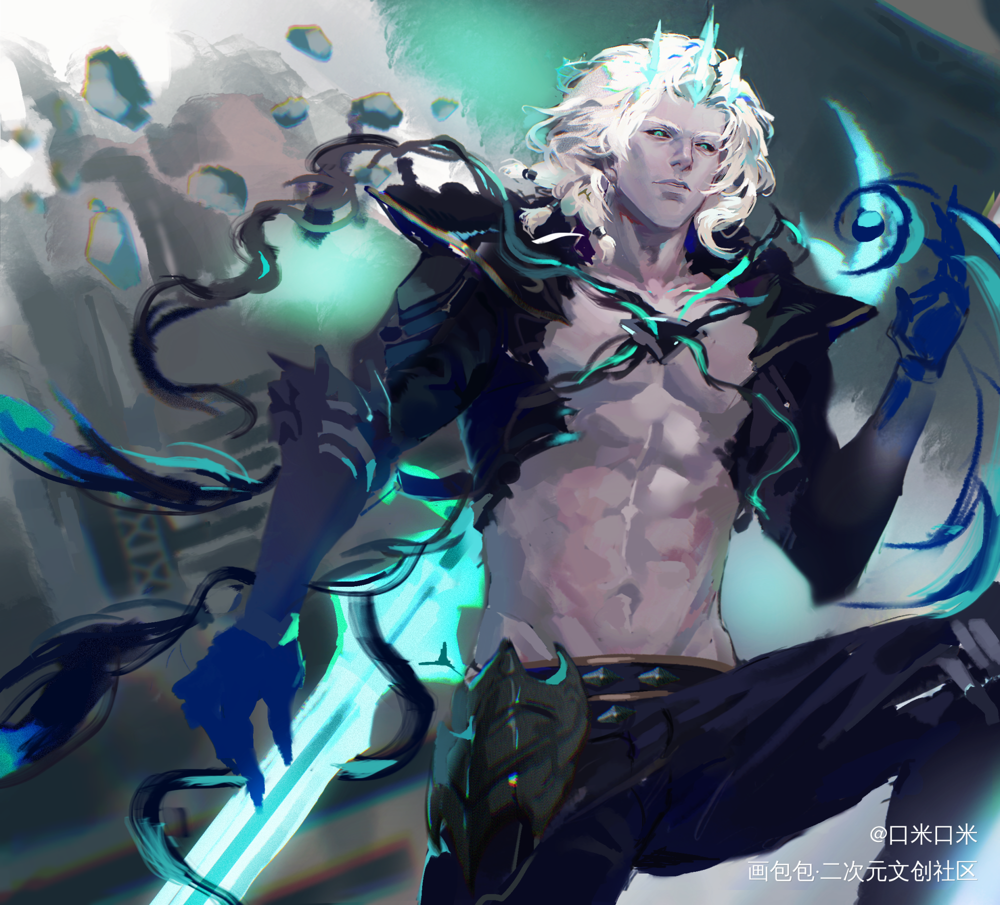 viego_英雄联盟同人弗耶戈绘画作品