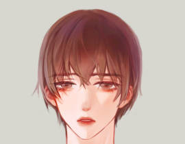 摸一张程秀的小脸脸_绘画作品
