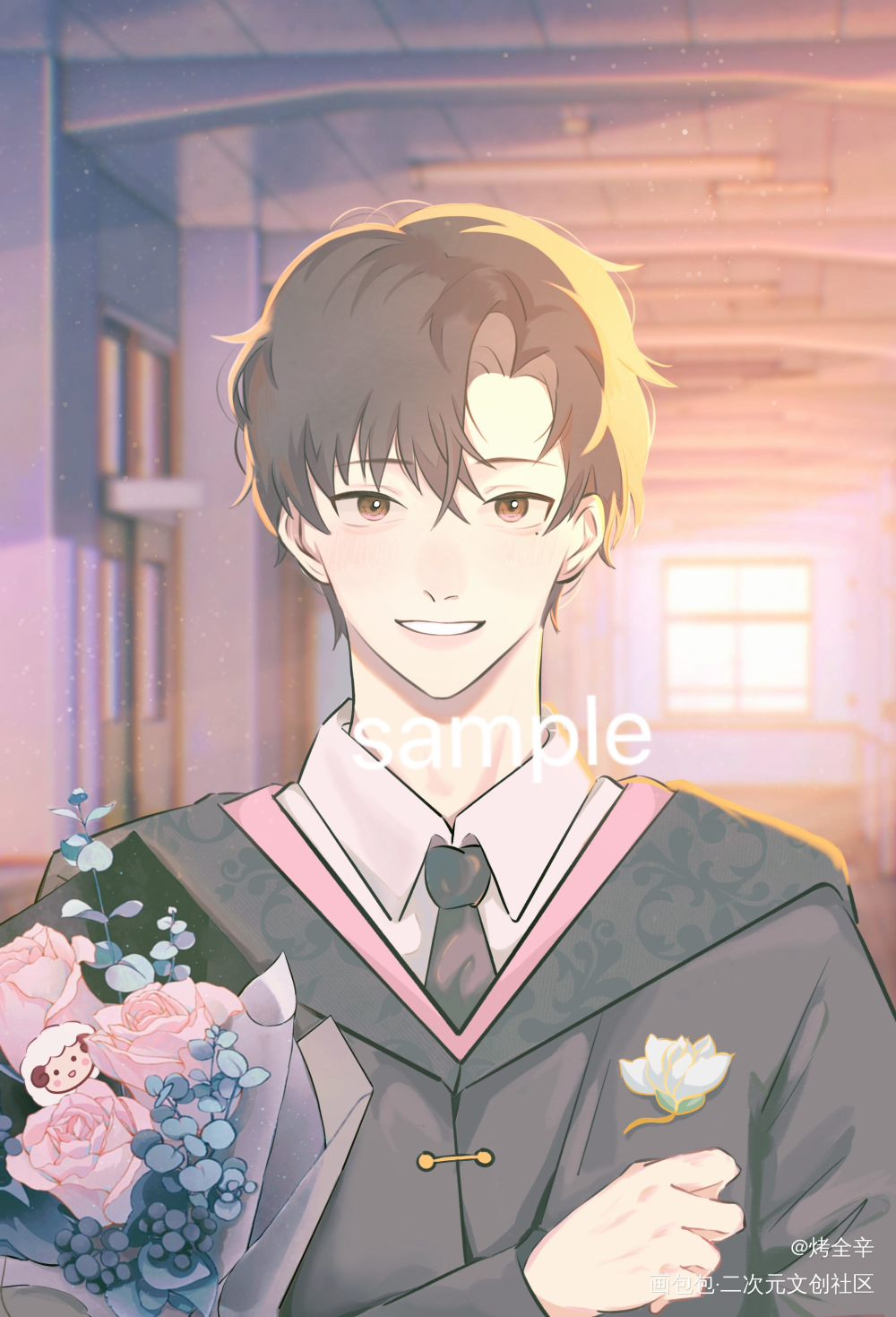 毕业辛 选择困难症的痛苦瞬间_谁把谁当真188男团妹叔赵锦辛毕业辛水千丞绘画作品
