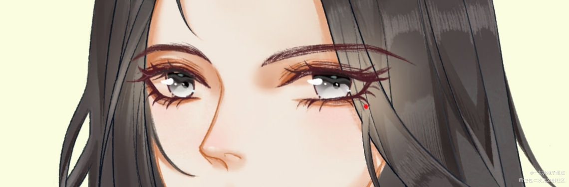 谁的桃花眼含情脉脉_杀破狼顾昀平涂绘画作品
