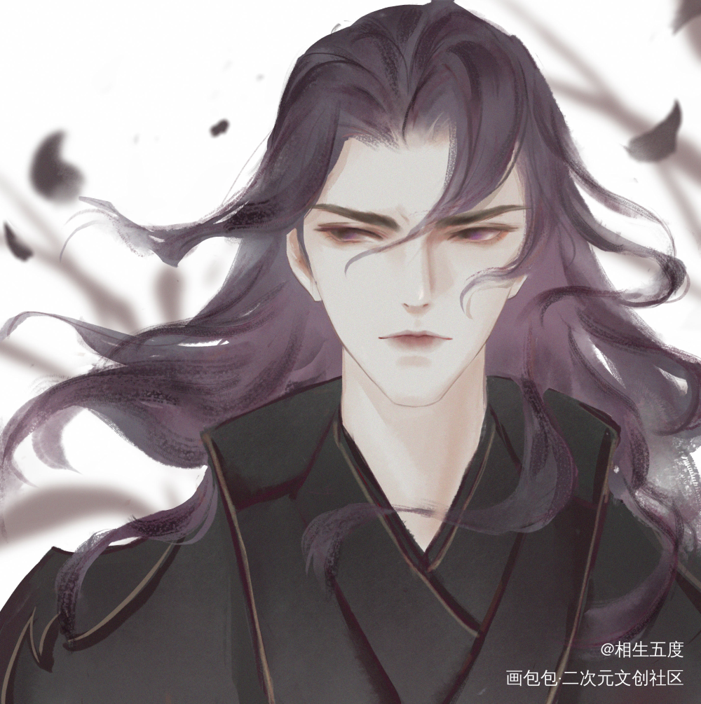 【二哈】踏踏头像_二哈和他的白猫师尊燃晚踏仙君墨燃古风我要上首页绘画绘画作品