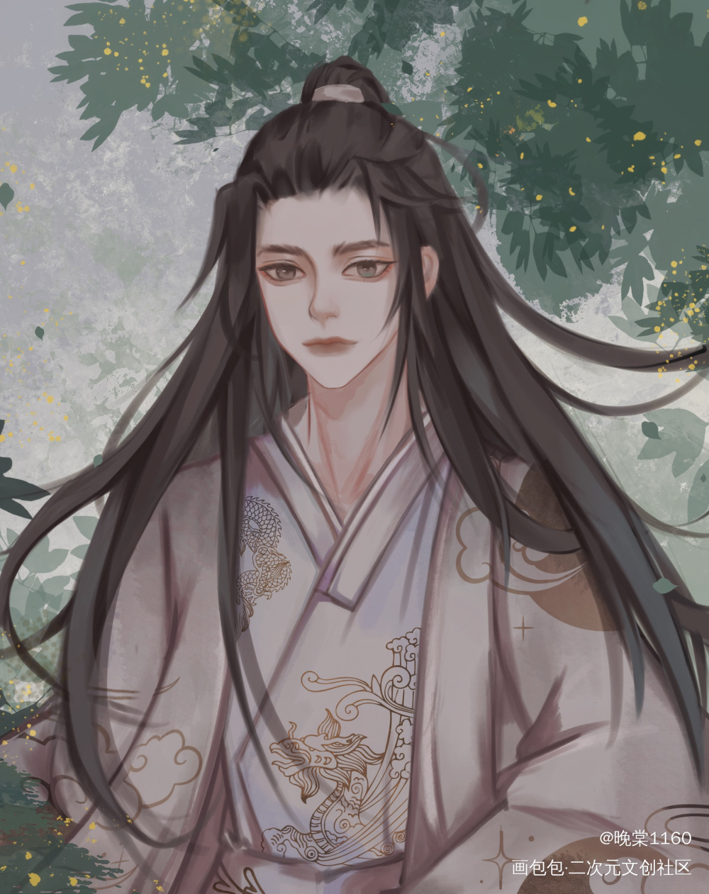 【oc】_古风oc绘画作品