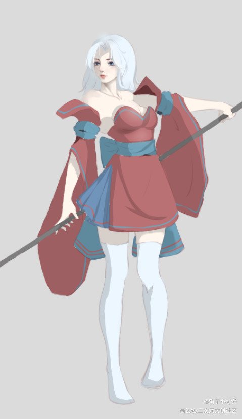今天也是进步的一点点_伪厚涂半厚涂原创绘画作品