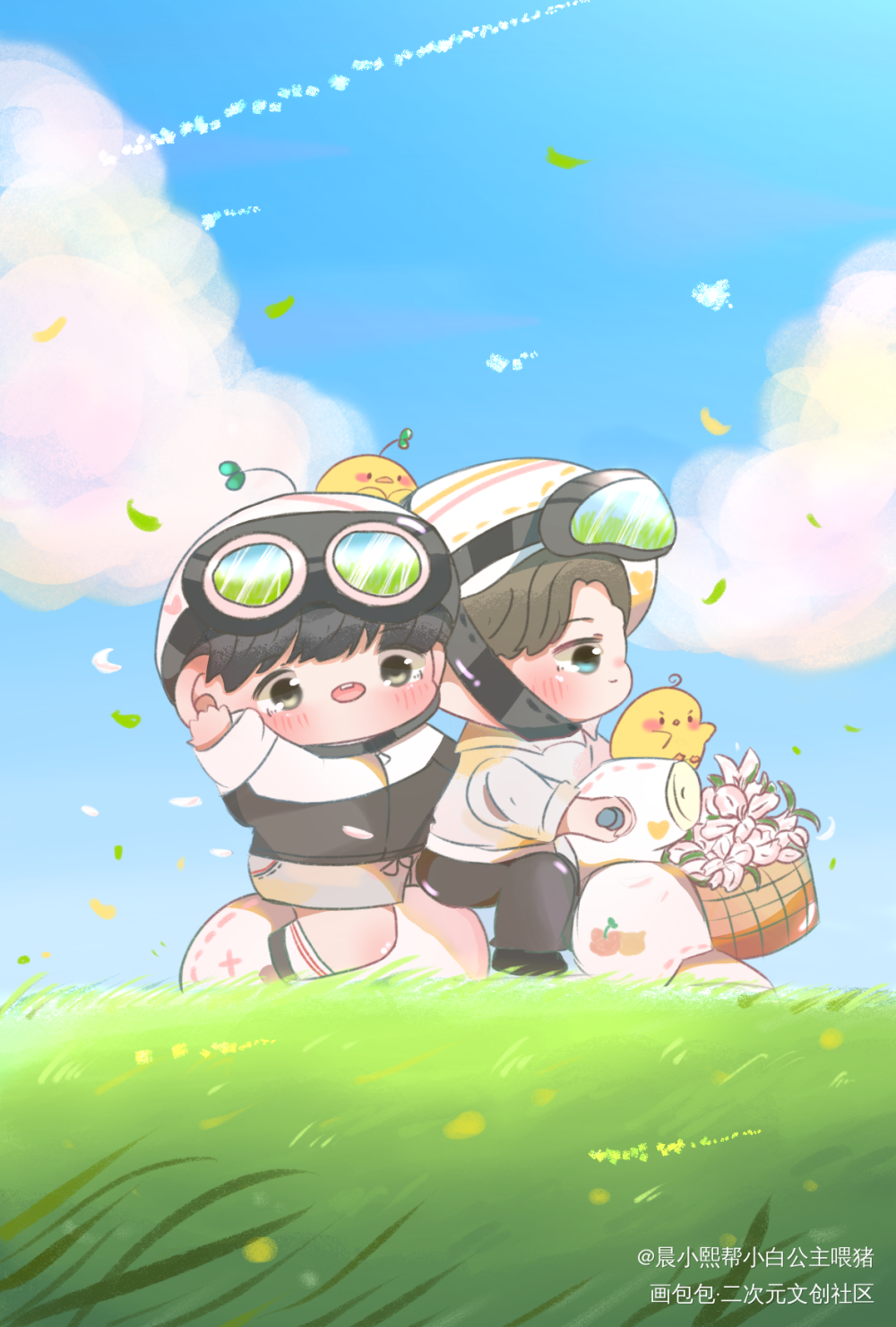 玉玉生日快乐_188男团李玉简隋英绘画作品
