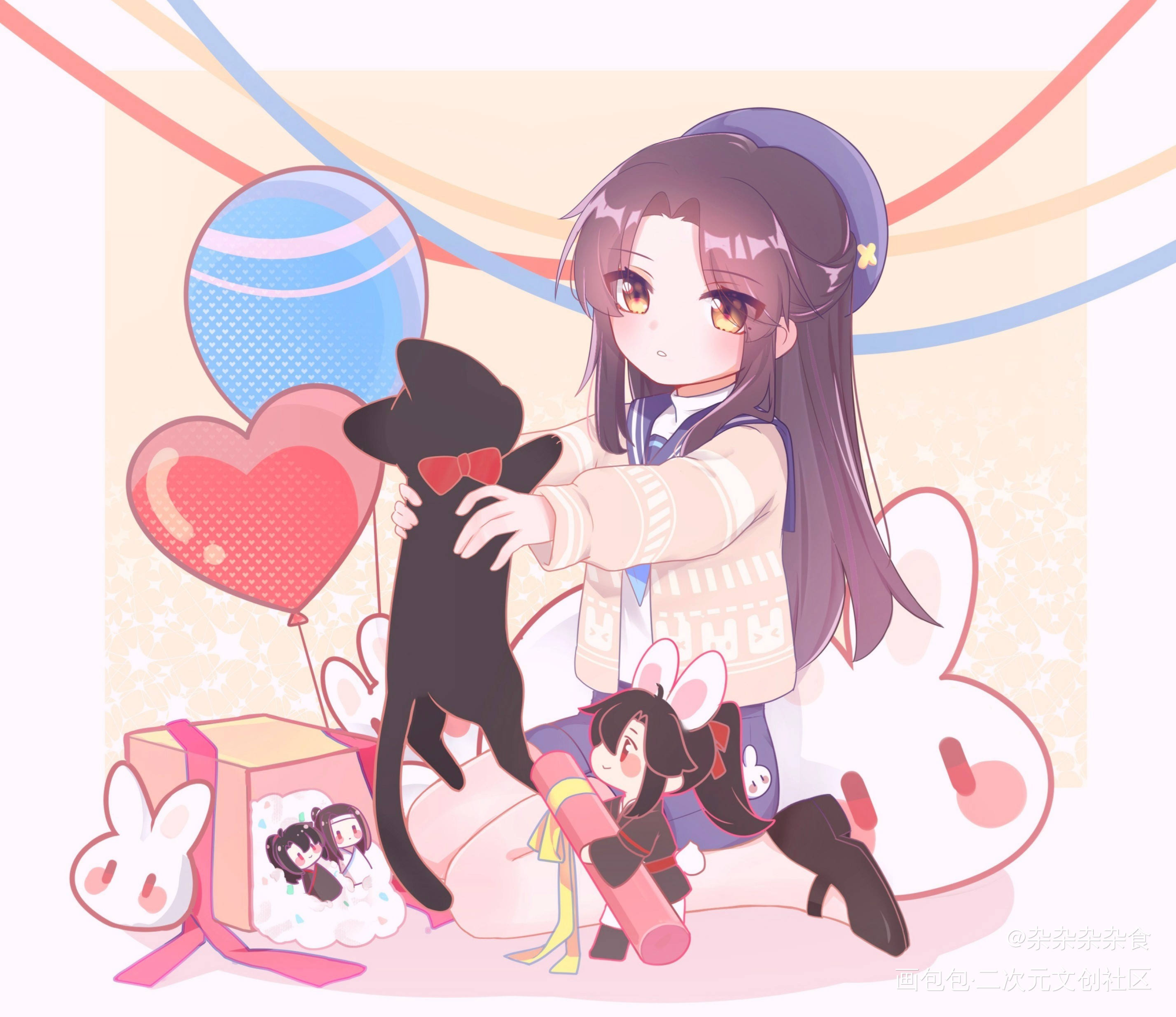 (*σ´∀`)σ_魔道祖师忘羡绘画作品