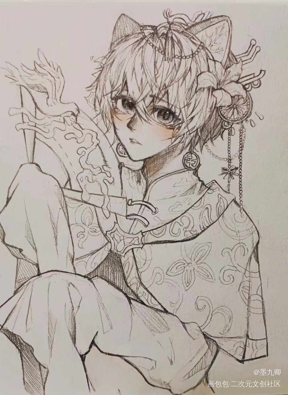 _手绘厚涂平涂板写绘画作品