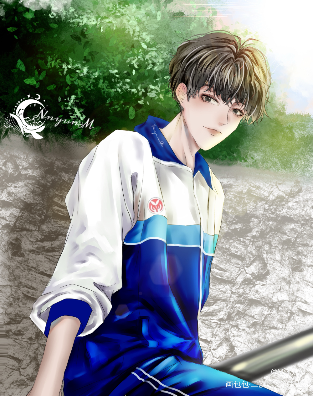 小朋友～_伪装学渣朝俞绘画作品