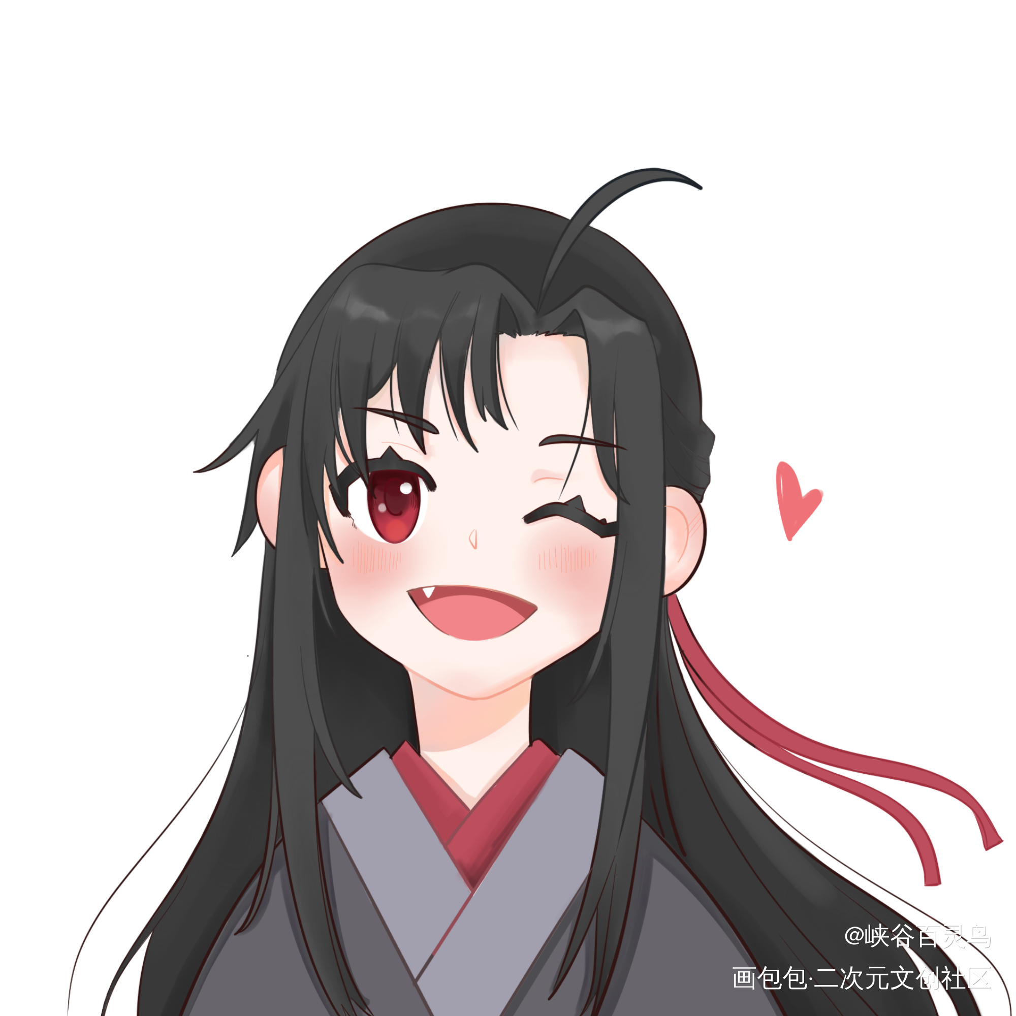 _魔道祖师忘羡Q版我要上首推绘画作品
