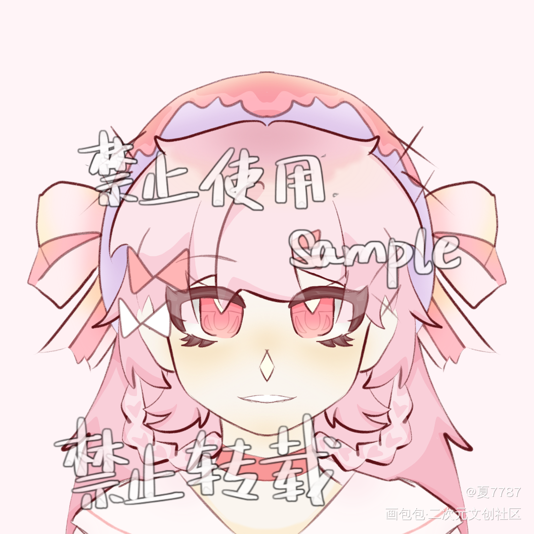 攒谷子_平涂绘画作品