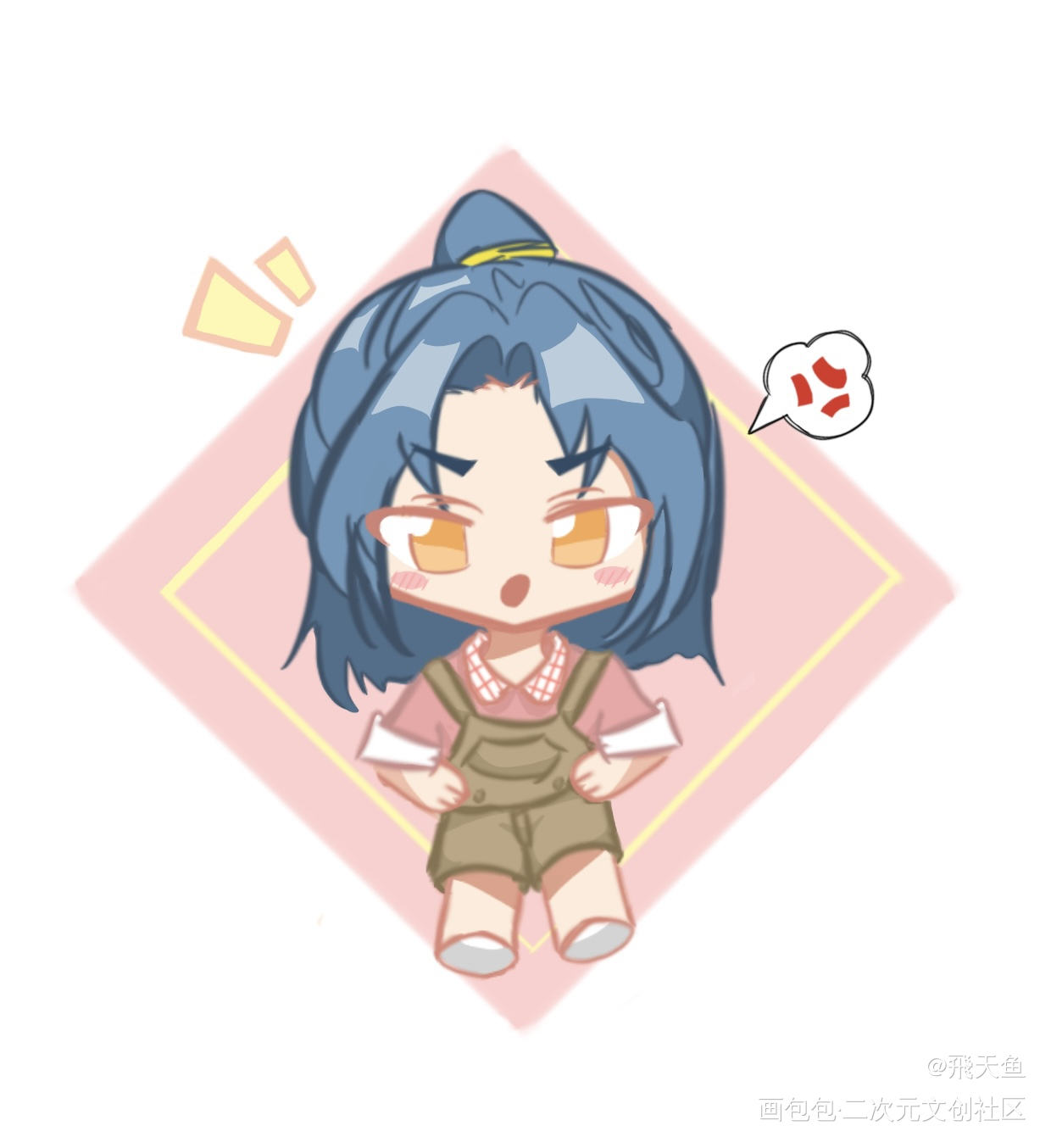 _附加遗产温小辉Q版绘画作品