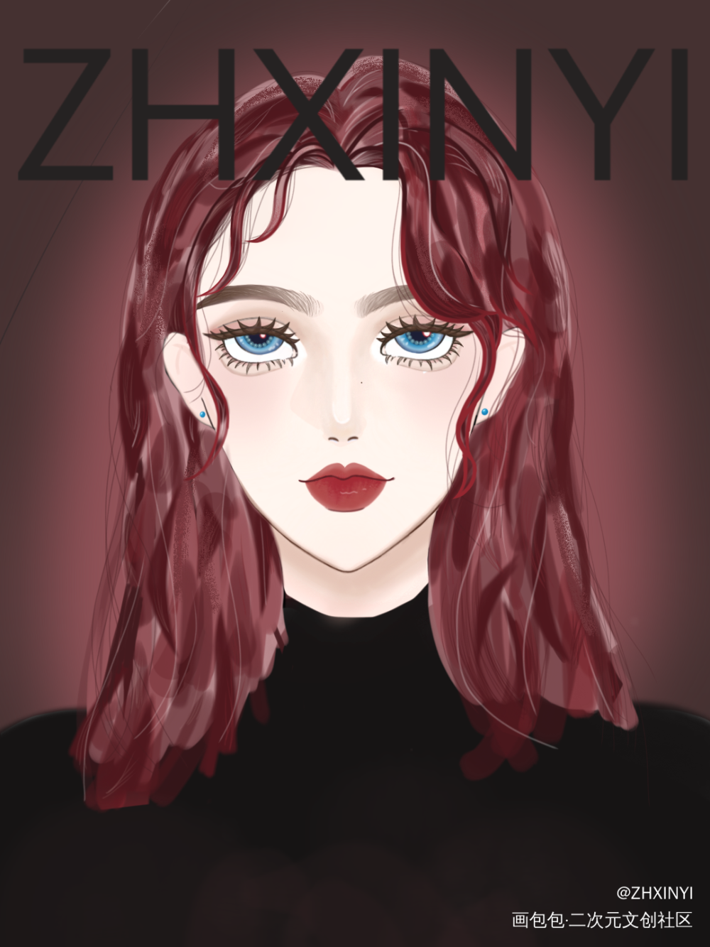 _手绘绘画作品