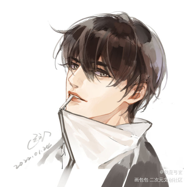 校花_188男团李玉绘画作品