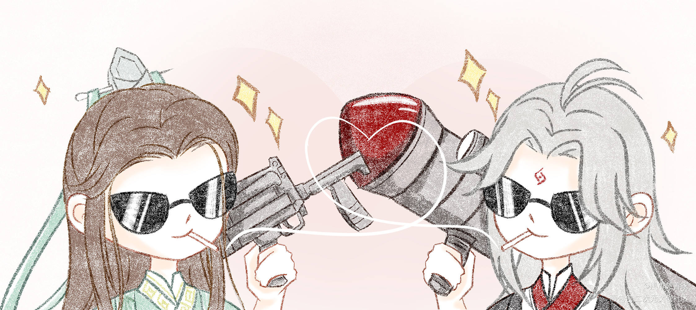 社会冰秋_人渣反派自救系统冰秋绘画作品
