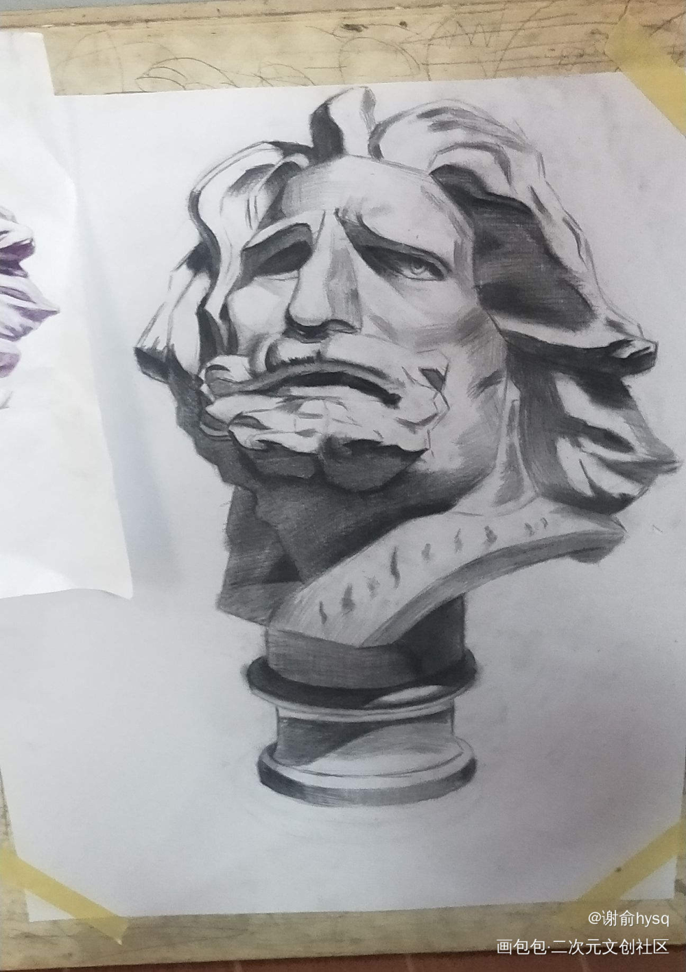 素描烂图_素描绘画作品