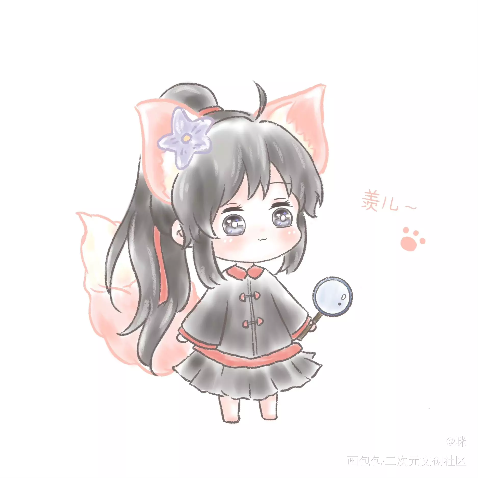 玲娜羡儿_魔道祖师忘羡Q版绘画作品