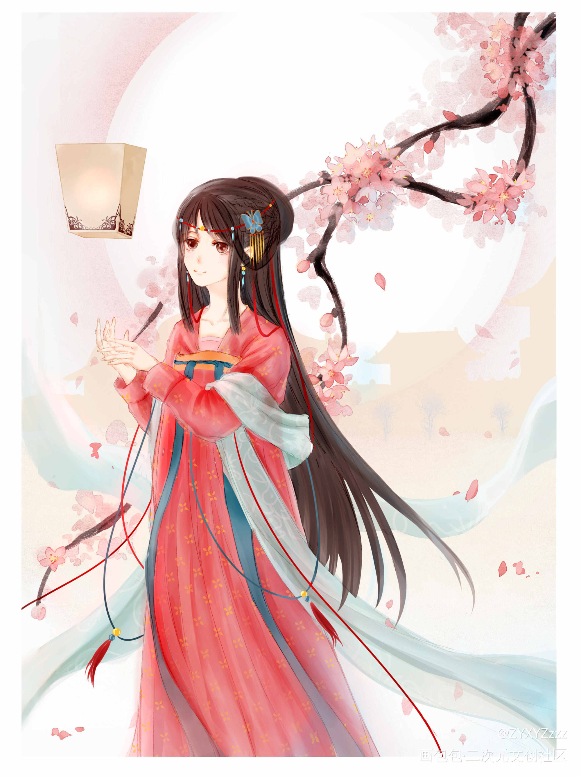新年快乐！！！_平涂原创绘画作品