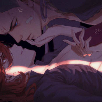 摩登三国策瑜孙策周瑜绘画作品