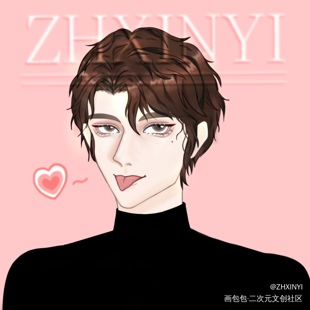 _188男团赵锦辛手绘绘画作品