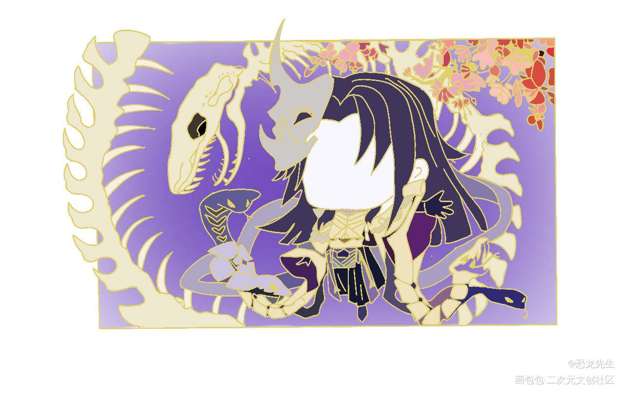 阴阳师大蛇金属徽章_阴阳师金属徽章设计绘画作品