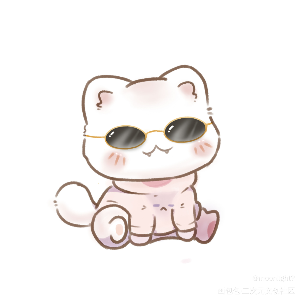 五条悟小猫_咒术回战Q版绘画作品