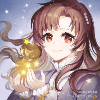 厚涂头像唐芯绝对演绎绘画作品