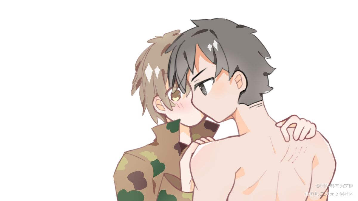 _188男团绘画作品