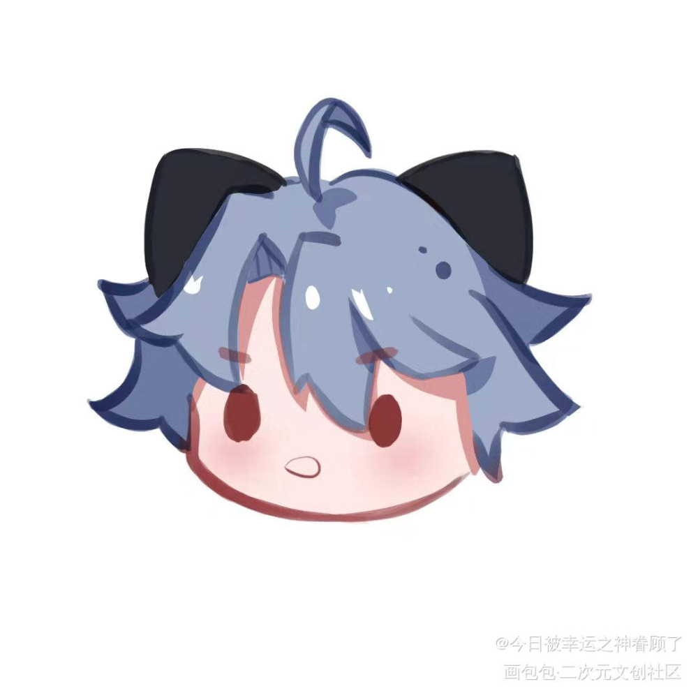 某某表情包_某某盛望绘画作品