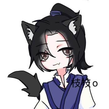 汪_二哈和他的白猫师尊墨燃q版绘画作品