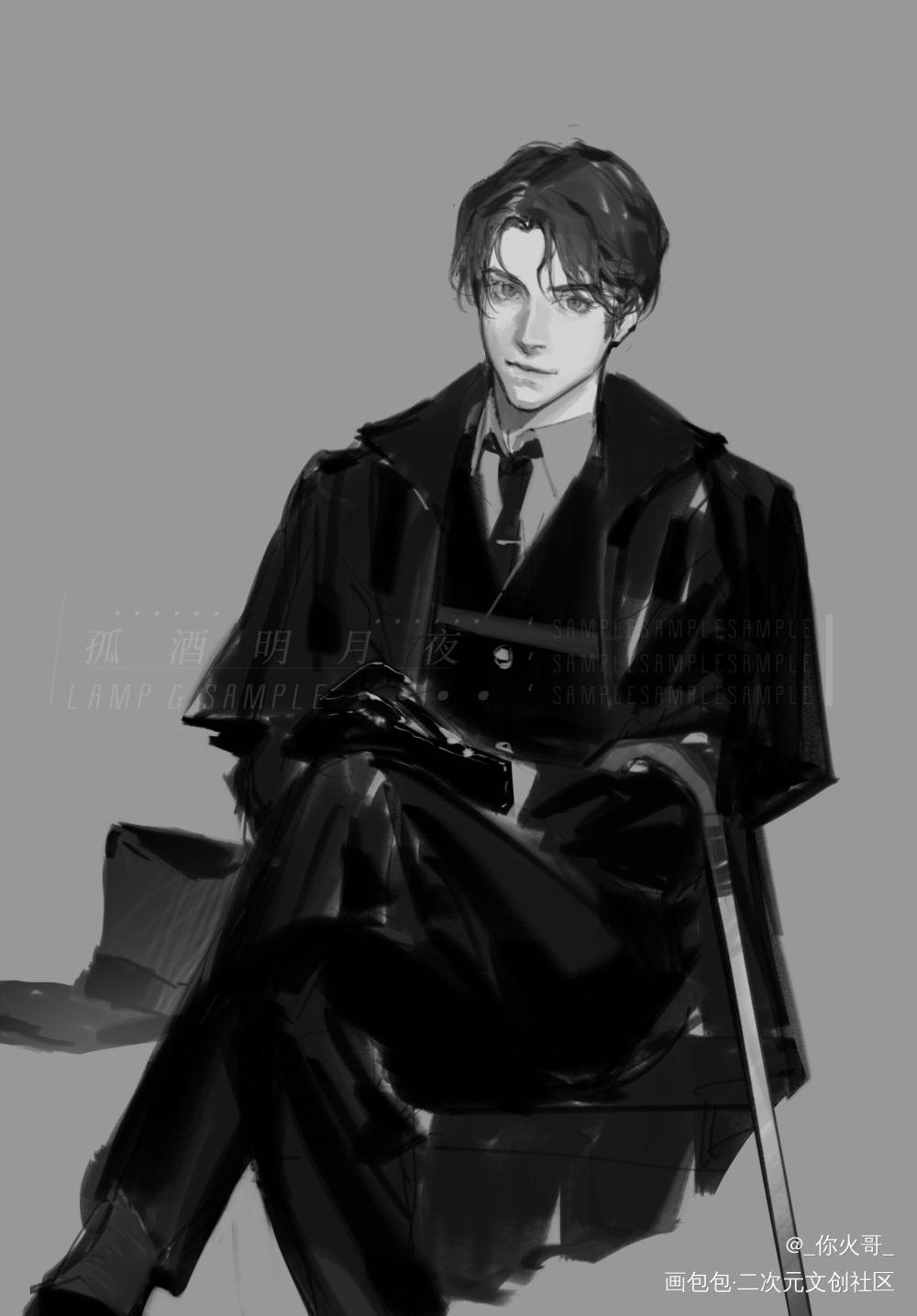 小克_诡秘之主克莱恩绘画作品