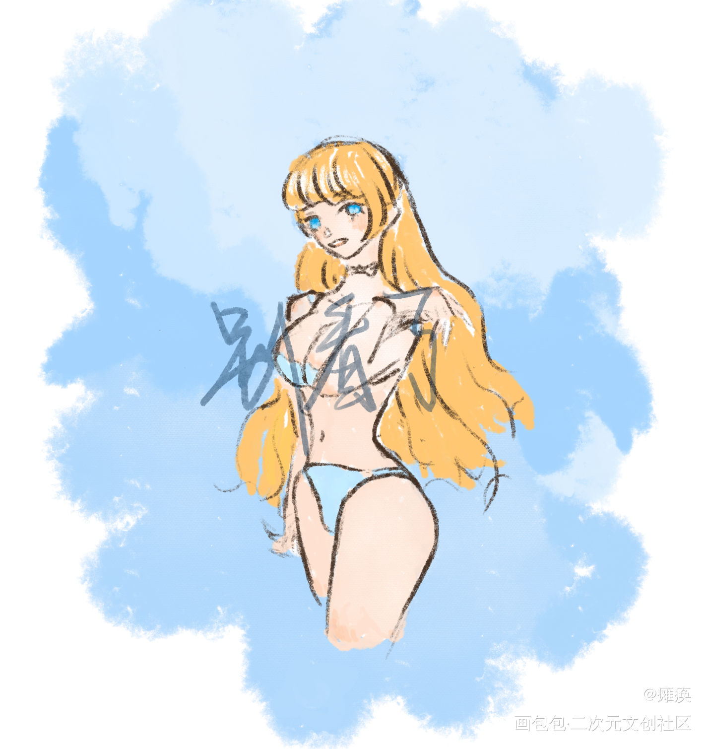 无属性_手绘绘画作品