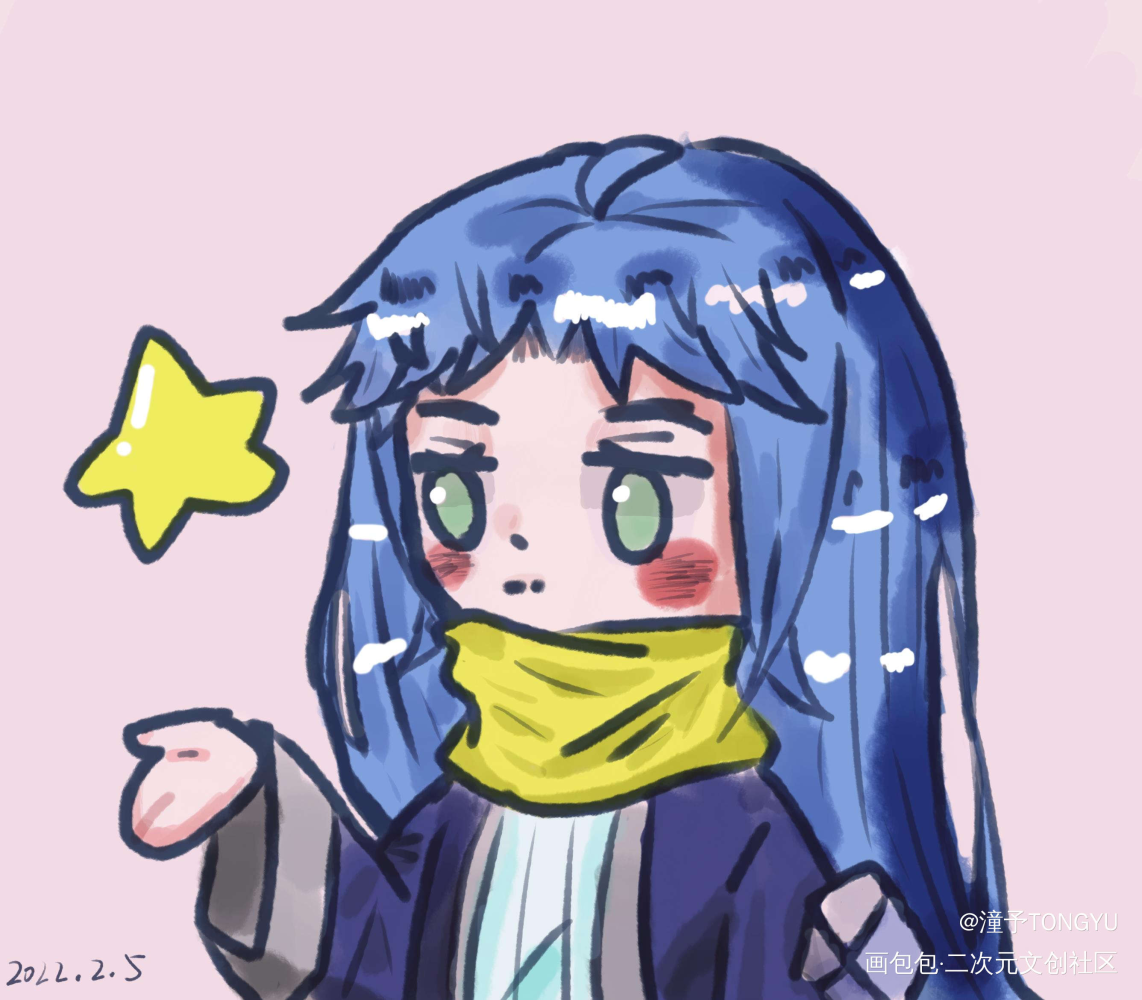 秋初_Q版求点评我要上首推头像原创ococ绘画作品