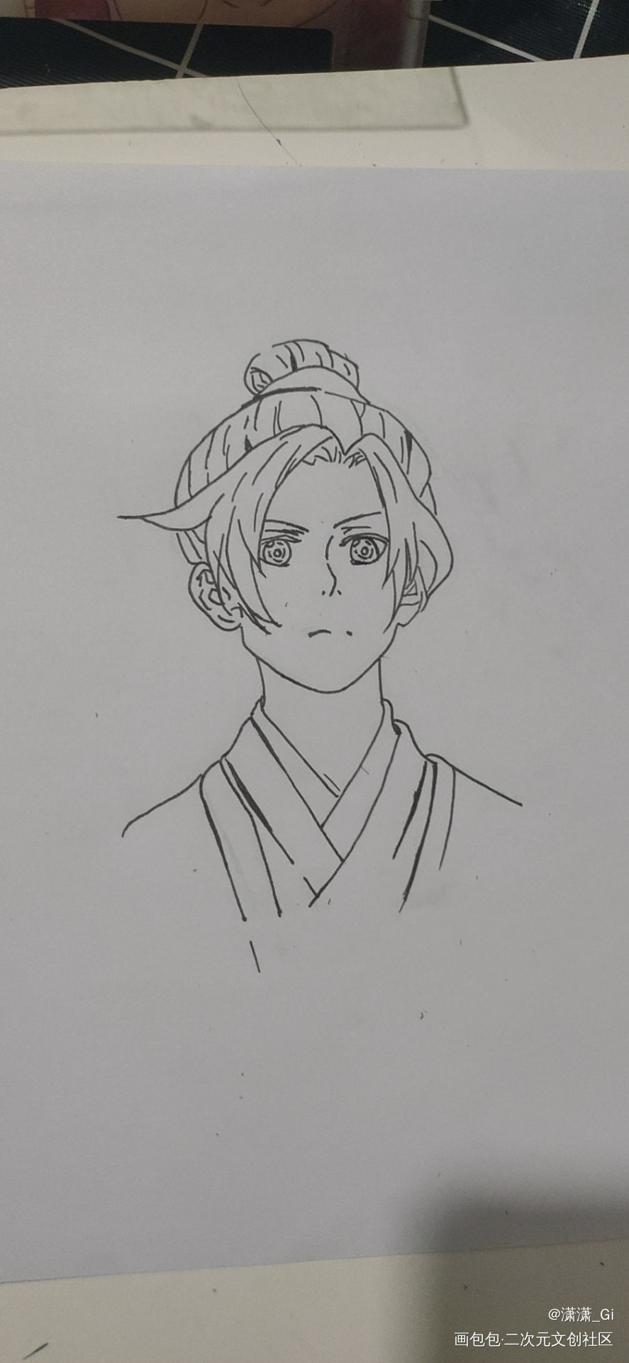 魏无羡 江澄_魔道祖师江澄魏无羡绘画作品