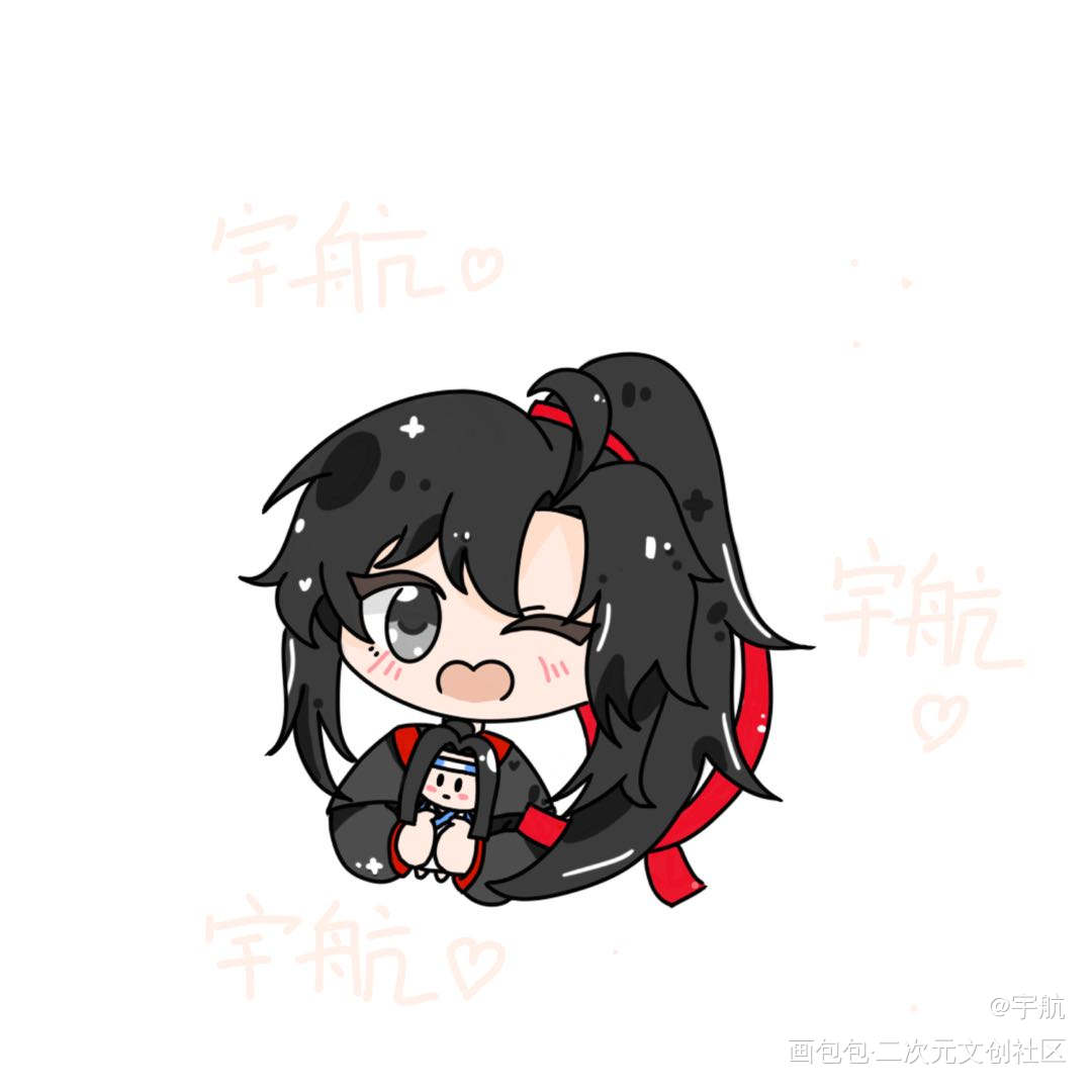_魔道祖师忘羡绘画作品