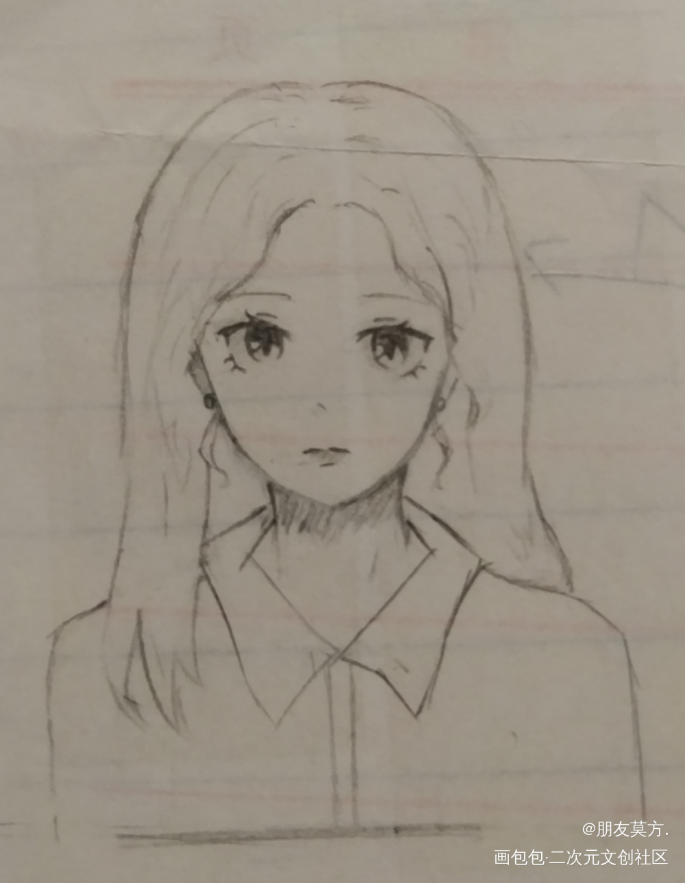 以前画的，真的好稚嫩啊_手绘旧图原创绘画作品