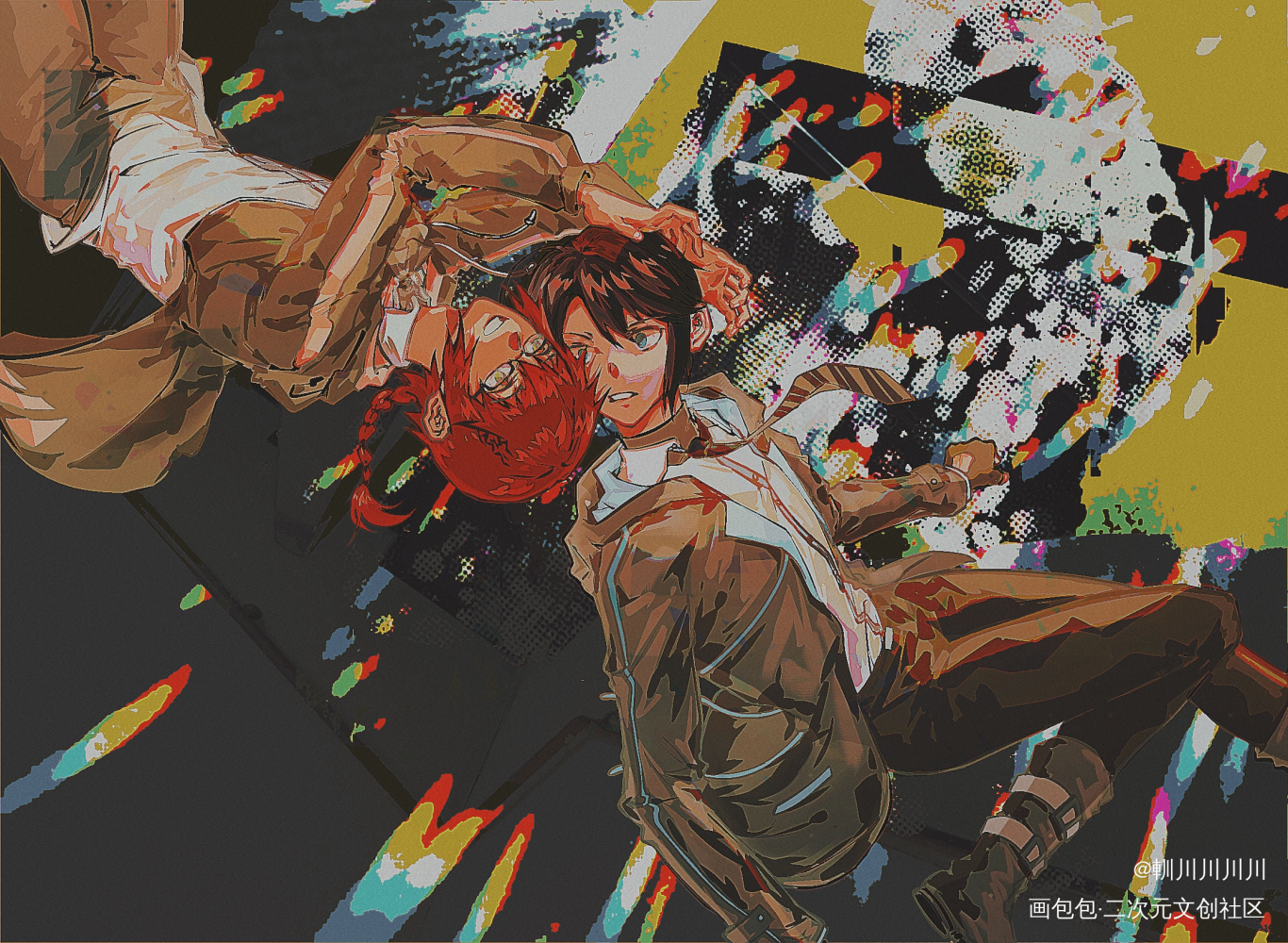 _日系约稿绘画oc绘画作品