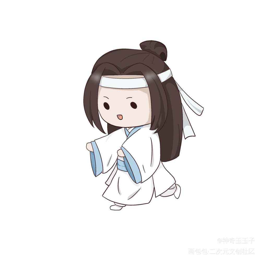 奔跑忘叽_魔道祖师绘画作品