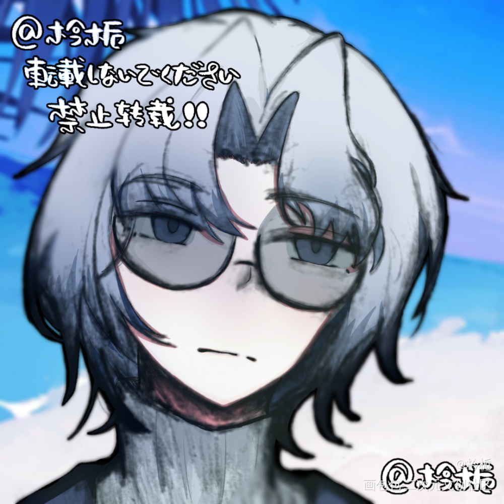 周厌_手绘oc绘画作品