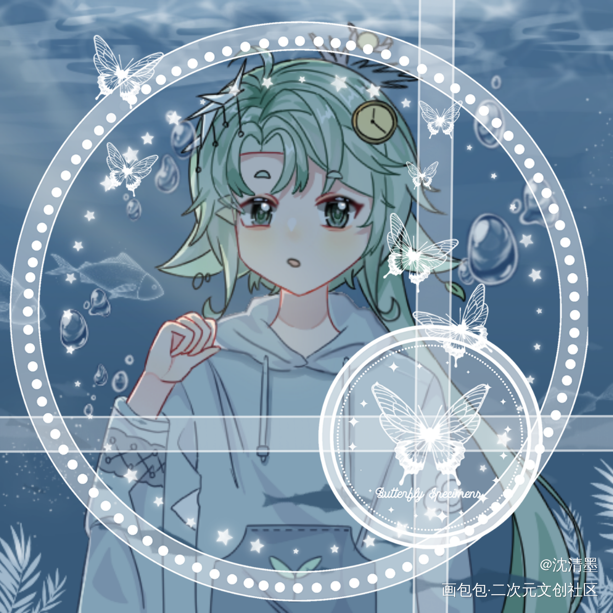 约稿_白菜约稿oc绘画作品