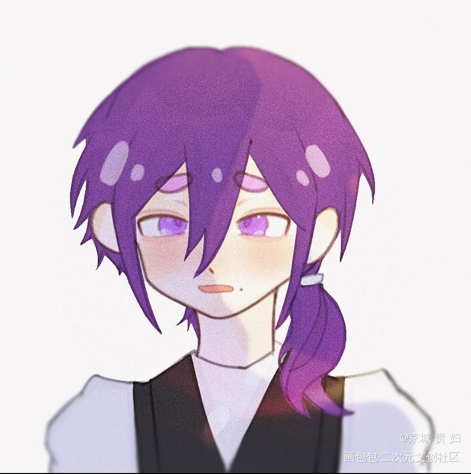摸鱼_平涂摸鱼绘画作品