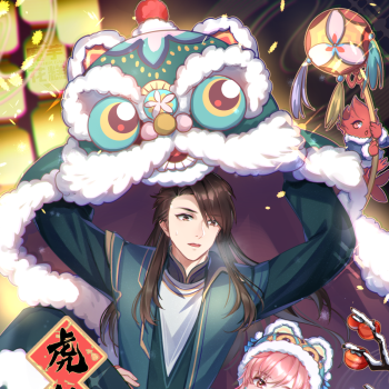 天宝伏妖录珑俊李景珑孔鸿俊插画同人天宝伏妖录动画绘画作品