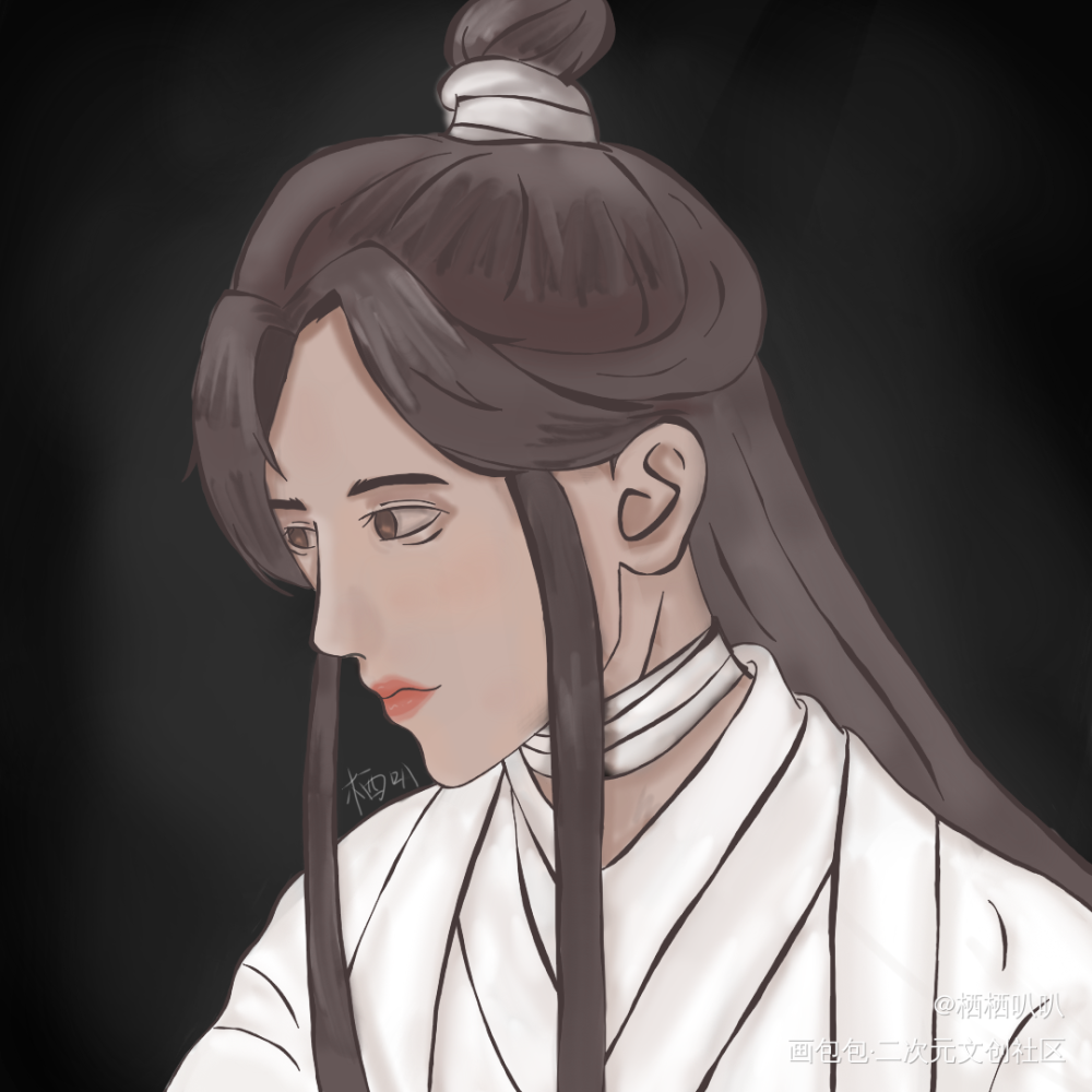 怜怜_天官赐福谢怜绘画作品