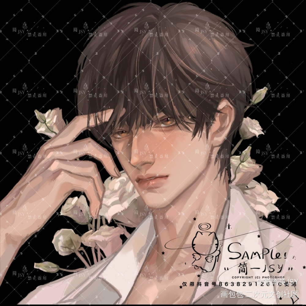 李玉_188男团李玉绘画作品