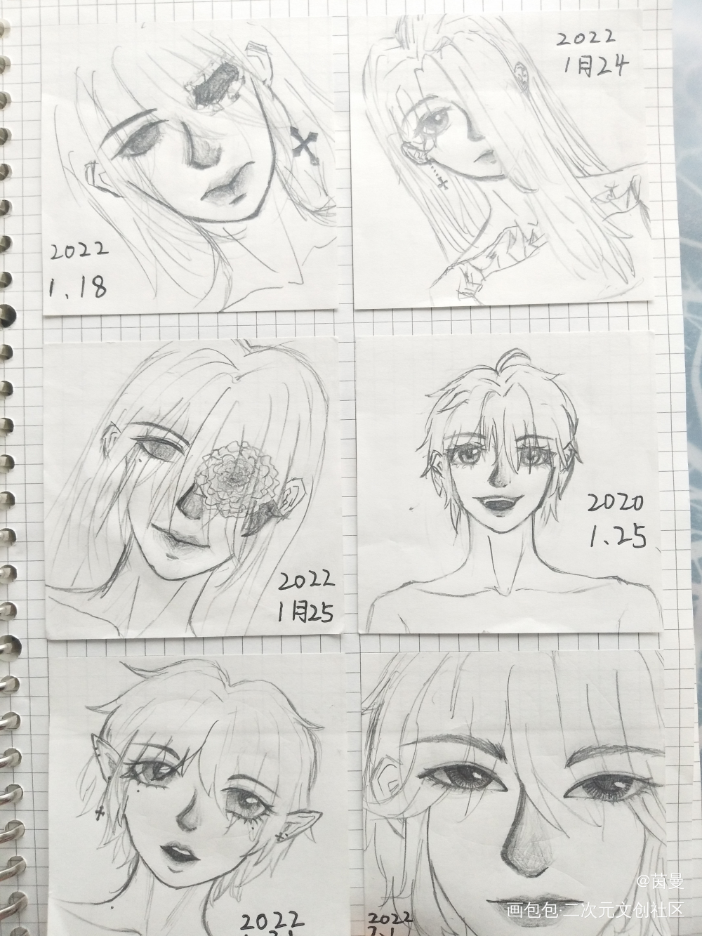 _手绘绘画作品