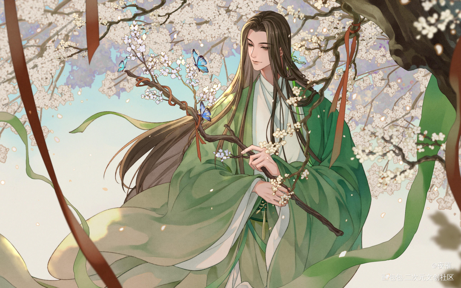 昆仑君_镇魂昆仑君绘画作品