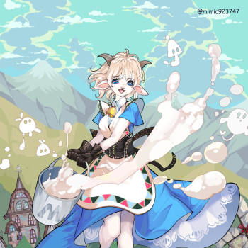 动物拟人活动17_furry平涂日系插画福瑞原创绘画作品